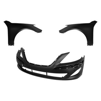 Replace® - 3-Piece (Front Bumper Cover, Driver and Passenger Side Fender) (CAPA Certified)