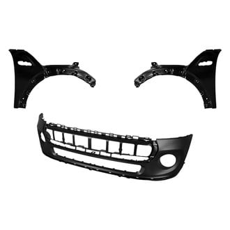 Replace® - 3-Piece (Front Bumper Cover, Driver and Passenger Side Fender) (CAPA Certified)