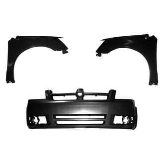 Replace® - 3-Piece (Front Bumper Cover, Driver and Passenger Side Fender) (Platinum Plus)