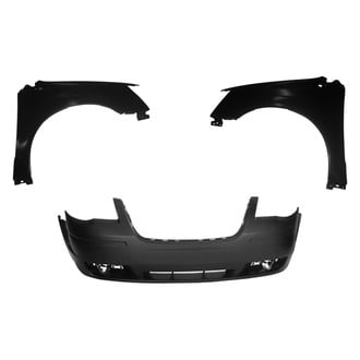 Replace® - 3-Piece (Front Bumper Cover, Driver and Passenger Side Fender) (Platinum Plus)
