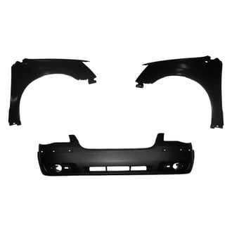 Replace® - 3-Piece (Front Bumper Cover, Driver and Passenger Side Fender) (Platinum Plus)
