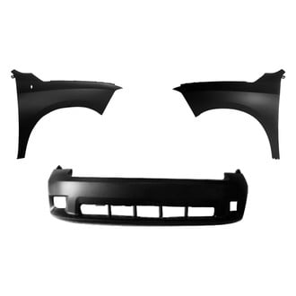 Replace® - 3-Piece (Front Bumper Cover, Driver and Passenger Side Fender) (Platinum Plus)