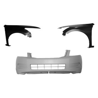 Replace® - 3-Piece (Front Bumper Cover, Driver and Passenger Side Fender) (Platinum Plus)