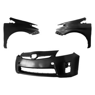 Replace® - 3-Piece (Front Bumper Cover, Driver and Passenger Side Fender) (Platinum Plus)