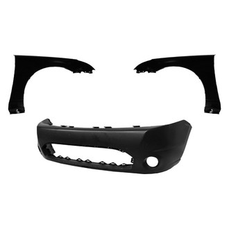 Replace® - 3-Piece (Front Bumper Cover, Driver and Passenger Side Fender) (Platinum Plus)