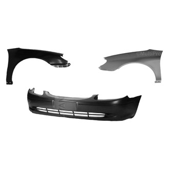 Replace® - 3-Piece (Front Bumper Cover, Driver and Passenger Side Fender) (Platinum Plus)