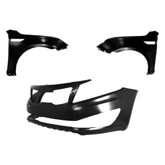 Replace® - 3-Piece (Front Bumper Cover, Driver and Passenger Side Fender) (Brand New OE)
