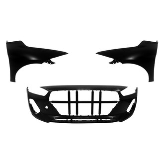 Replace® - 3-Piece (Front Bumper Cover, Driver and Passenger Side Fender) (Brand New OE)