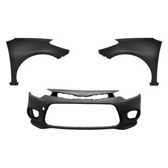 Replace® - 3-Piece (Front Bumper Cover, Driver and Passenger Side Fender) (Brand New OE)
