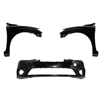 Replace® - 3-Piece (Front Bumper Cover, Driver and Passenger Side Fender) (Brand New OE)