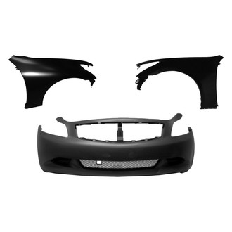 Replace® - 3-Piece (Front Bumper Cover, Driver and Passenger Side Fender) (Brand New OE)