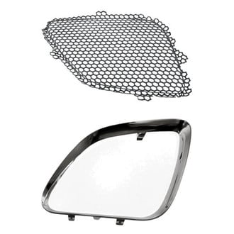 Replace® - 2-Piece (Upper Passenger Side Grille Insert, Upper Passenger Side Grille Frame) (Standard Line)