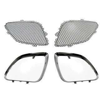 Replace® - 4-Piece (Upper Inner and Outer Grille Insert, Upper Inner and Outer Grille Frame) (Standard Line)
