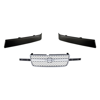 Replace® - 3-Piece (Grille, Inner and Outer Grille Molding) (Standard Line)