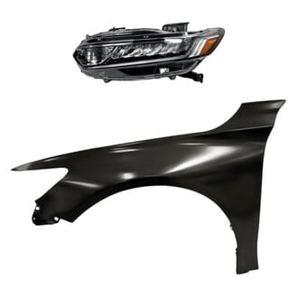 Replace® - 2-Piece Kit (Driver Side Headlight, Front Driver Side Fender) (Standard Line)