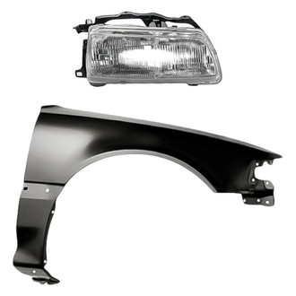 Replace® - 2-Piece Kit (Passenger Side Headlight, Front Passenger Side Fender) (Standard Line)