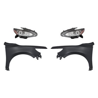 Replace® - 4-Piece Kit (Driver and Passenger Side Headlights, Driver and Passenger Side Fenders) (Standard Line)