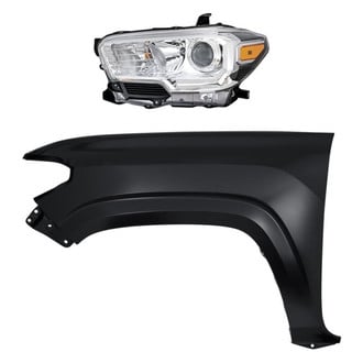 Replace® - 2-Piece Kit (Driver Side Headlight, Front Driver Side Fender) (Standard Line)