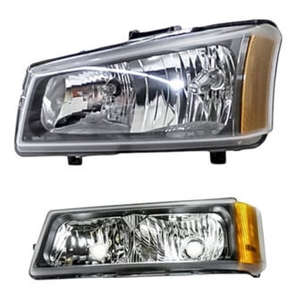 Replace® - 2-Piece Kit (Driver Side Headlight, Driver Side Turn Signal/Parking Light) (Standard Line)