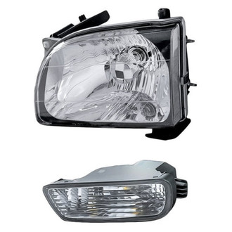 Replace® - 2-Piece Kit (Driver Side Headlight, Driver Side Turn Signal/Parking Light) (Standard Line)