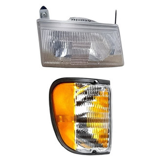 Replace® - 2-Piece Kit (Passenger Side Headlight, Passenger Side Turn Signal/Corner Light) (Standard Line)