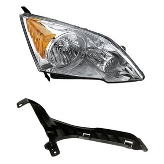 Replace® - 2-Piece Kit (Passenger Side Headlight, Front Passenger Side Bumper Cover Side Beam) (Standard Line)