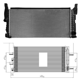 Replace® - Radiator and Condenser Kit
