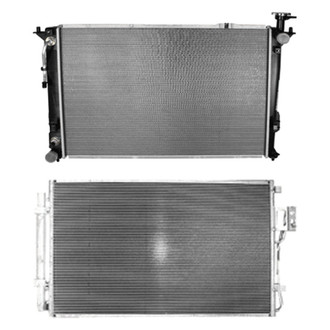 Replace® - Radiator and Condenser Kit