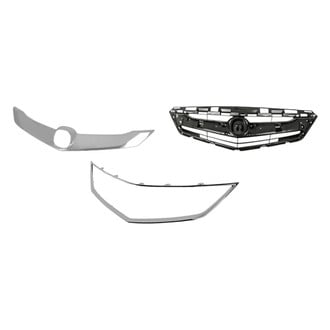 Replace® - Crash Parts Grille Moldings Kit