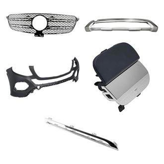 Replace® - Crash Parts Front Bumper Cover Kit