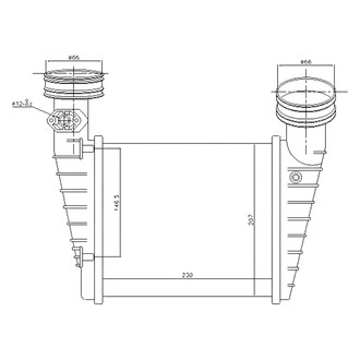 Replace® - Driver Side Intercooler