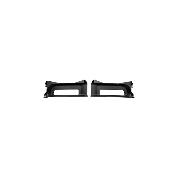 Replace® - Front Driver and Passenger Side Tow Hook Hole Bezel Set