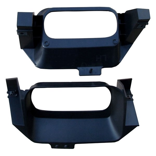 Replace® - Front Driver and Passenger Side Tow Hook Bezel Set