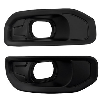 Replace® - Front Driver and Passenger Side Fog Light Bezel Set (Standard Line)