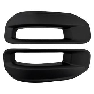 Replace® - Front Driver and Passenger Side Fog Light Bezel Set (CAPA Certified)