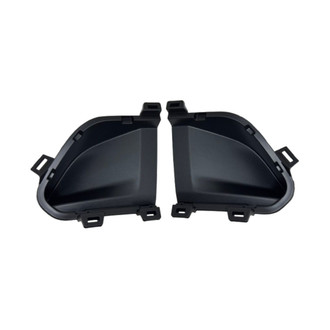 Replace® - Front Driver and Passenger Side Bumper Grille Insert (Standard Line)