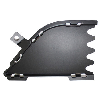 Replace® - Front Outer Passenger Side Bumper Grille Insert (Standard Line)