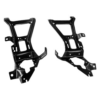 Replace® - Front Driver and Passenger Side Bumper Bracket Set (CAPA Certified)
