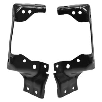 Replace® - Front Inner Driver and Passenger Side Bumper Bracket Set (CAPA Certified)