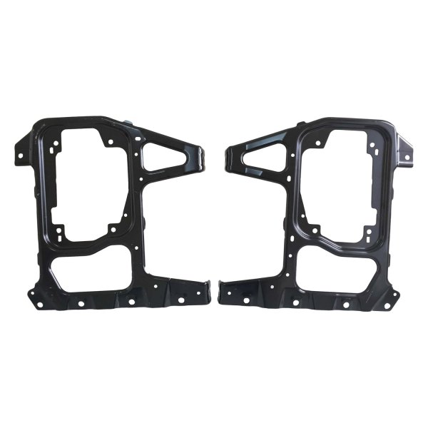 Replace® - Front Driver and Passenger Side Bumper Bracket Set