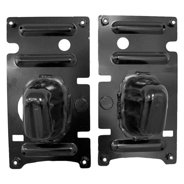 Replace® - Front Driver and Passenger Side Lower Bumper Bracket Set