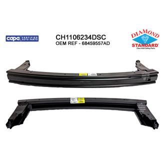 Replace® - Rear Bumper Cover Reinforcements
