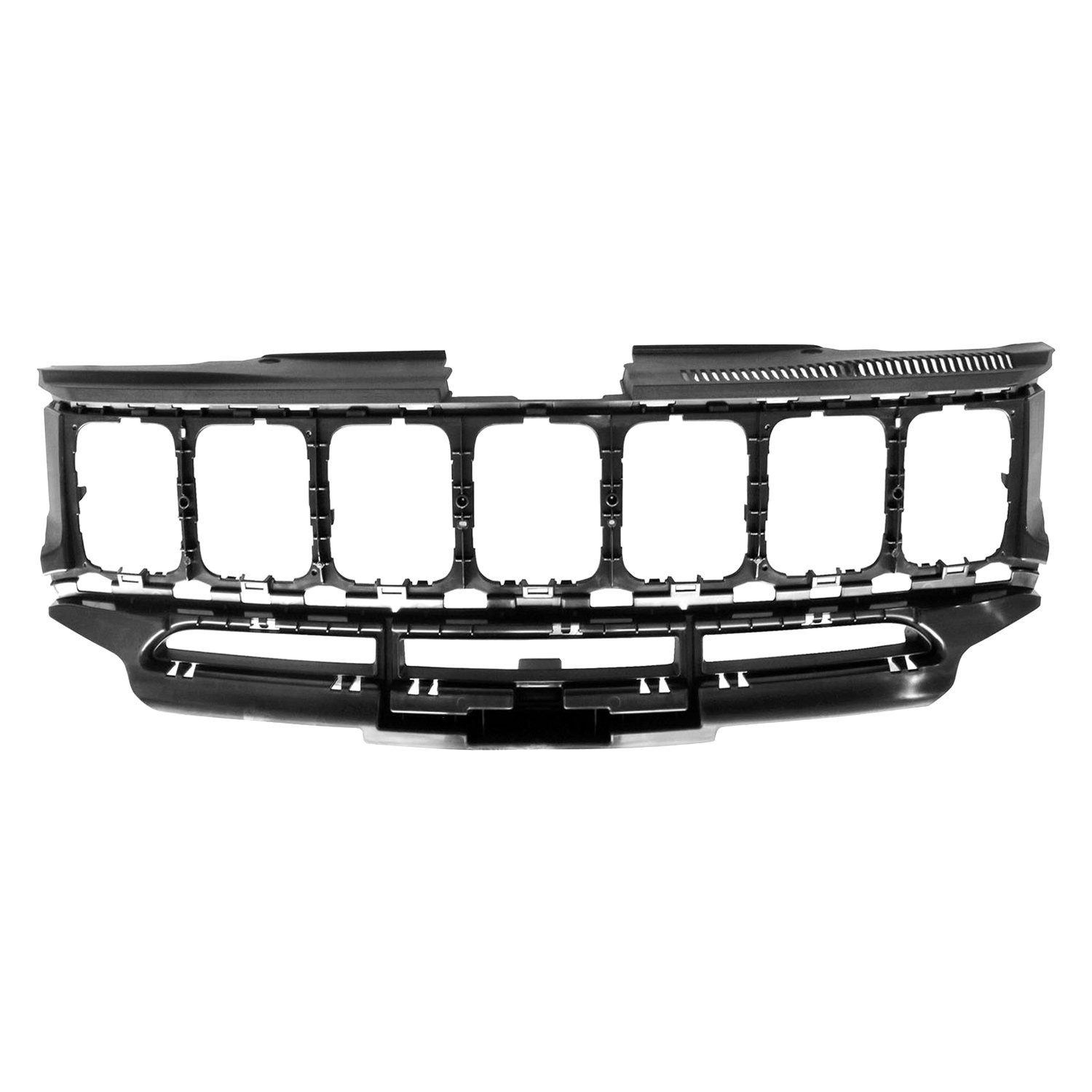 Front Upper Grille Assembly For 2020-2022 Ford Escape – Chrome Honeycomb Style, OEM Fit 5 thumbnail image