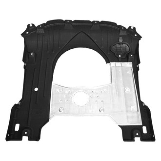 Replace® - Front Rearward Engine Splash Shield (CAPA Certified)