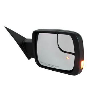 Replace® - Passenger Side Power View Mirror (Heated, Foldaway) (Standard Line)