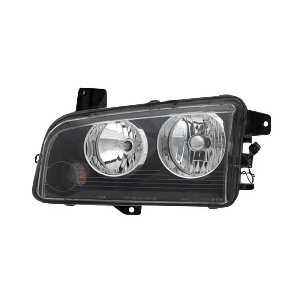 Replace® - Driver Side Replacement Headlight, Dodge Charger