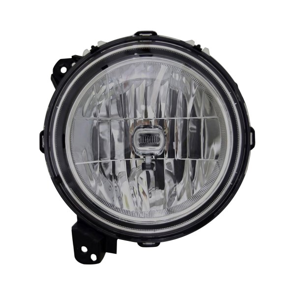 Replace® - Replacement 9" Round Chrome Composite Headlight