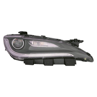 Replace® - Passenger Side Replacement Headlight (CAPA Certified)