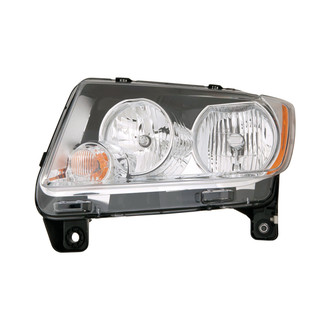 Replace® - Remanufactured OE Driver Side Replacement Headlight Lens and Housing