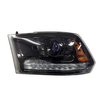 Replace® CH2518147NIQ - Remanufactured Driver Side Replacement Headlight Lens and Housing